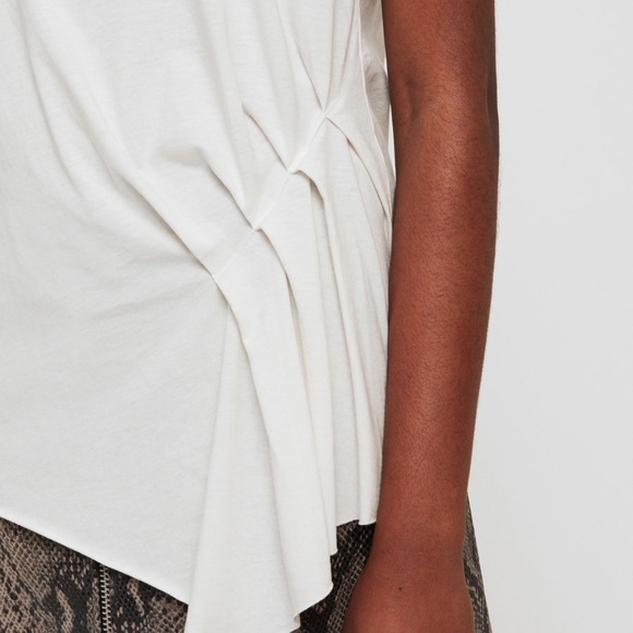 ALL SAINTS PLEATED DUMA TANK - NWT - Picture 4 of 11